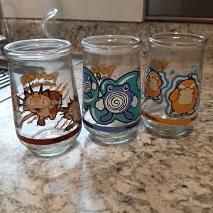 Pokémon Welch's Jelly Jar Character Cups